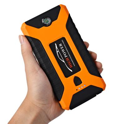 China High Quality Multi Function Truck 12V 8000mah Automobile Emergency Power Bank Car Jump Starter Without Compressor Compressor for sale