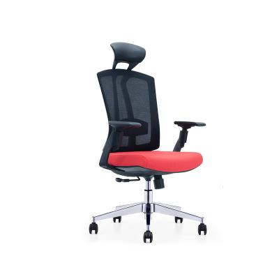 China Factory Direct High Quality Adjustable Furniture Swivel Ergonomic Mesh Office Executive Chair With Headrest for sale