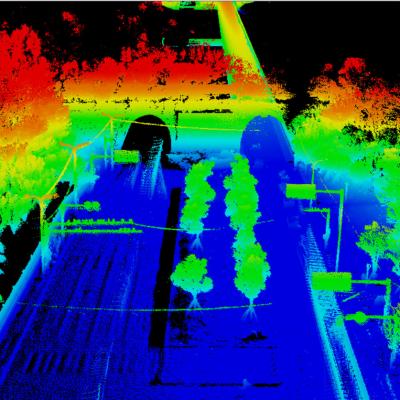 China Mapeo de túneles Solución móvil LiDAR Geosun gAirHawk Serie GS-100V en venta