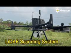 Aluminum Alloy LiDAR Scanning System 3D 1.6 k㎡ 32 Channel For Forestry