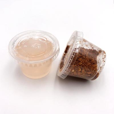 China All Crowds Factory Price Disposable Sauce Cup Sealable Plastic Wholesale Sauce Cup for sale