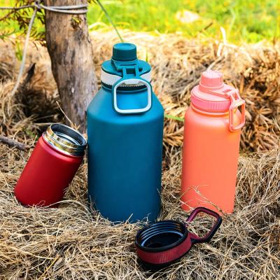 China Custom Hydraulic Thermos Stainless Steel Vacuum Thermal Flasks PORTABLE Food Shaker Top for sale