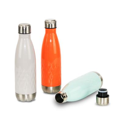 China PORTABLE Thermal Stainless Steel Eco-Friendly Custom Metallic Water Bottles for sale