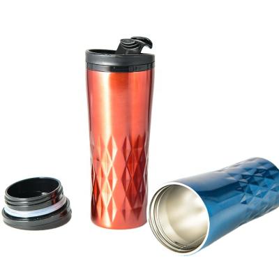 China PORTABLE Vacuum Insulated Stainless Steel Custom Travel Coffee Mugs With Logo for sale