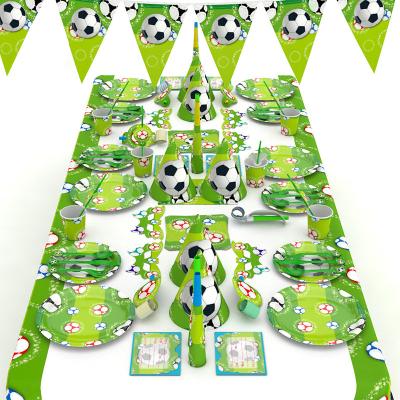 China Wholesale Festival Stuff Football Theme Party Event Decoration Supplies Places Favors For Kids Boys Girls Birthday for sale