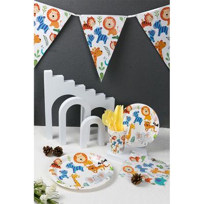 China Festival Stuff Customiaed Theme Birthday Party Decoration Set For Kids Birthday Party Cutlery Supplier Sets for sale