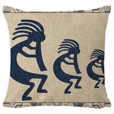 China Non-Toxic Southwestern Pillow Covers Aztec Navajo Tribal Pillow Cover for sale