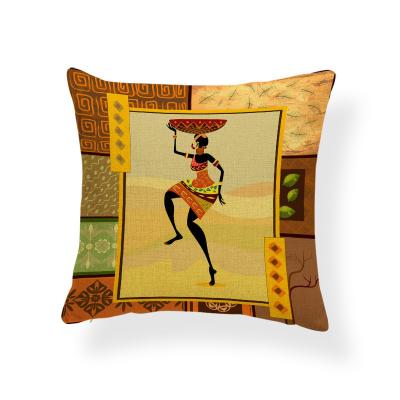 China Bohemia Non-Toxic African Style Vacation Ethnic Pillow Cover 18x18 for sale