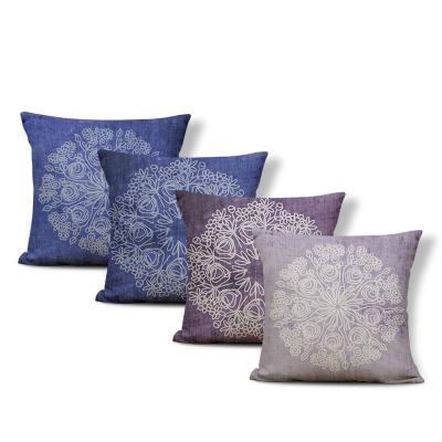 China Bohemian Exotic Oriental Ethnic Unique Design Viable Mandala Pillow Cover Factory Price for sale