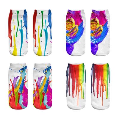 China 2021 Viable Large Adults Size Bright Colorful Plus Size Socks OEM ODM Custom Made for sale