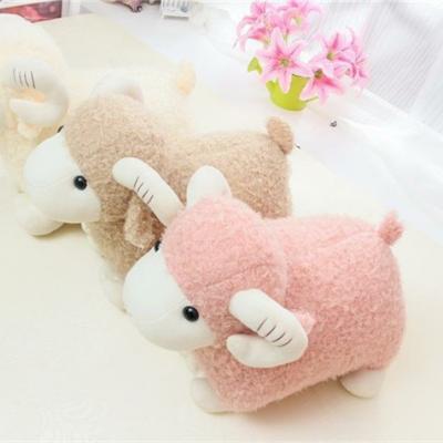 China Hot Selling Colorful Gift/Promotion Sizes Soft Creative Cute Sheep Plush Stuffed Toys Lovely For Party Favors for sale