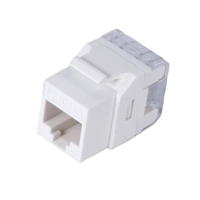 China Cat.6A/Cat.5E/Cat.6 Network DG-KJUH6A32 Female Keystone Jack Amp RJ45 8P8C UTP 90 Degree for sale