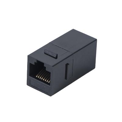 China Integrated Network Amp Cat.5e/Cat.6 Jack For Network Coupler RJ45 8P8C UTP 180 Degree Keystone for sale