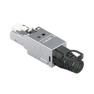 China High Demand Network Export FTP/STP RJ45 Cat.6A Toolless Products With Pull-Tag for sale