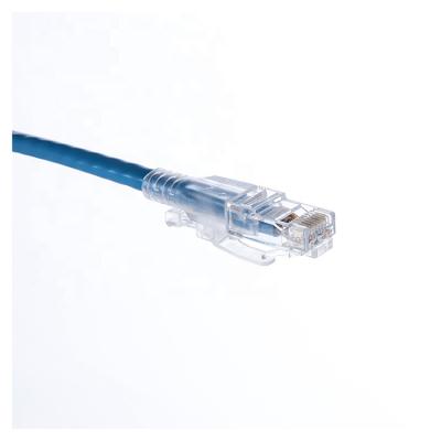 China Competitive Price Copper Ethernet Network With High Quality LED Self Mapping With Lock 0.5/1/1.5m Patch Cord for sale