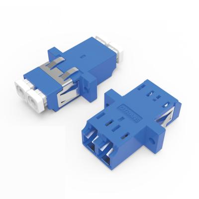 China Network OEM ODM Anti-laser LC wwith Binary Clamp SM/UPC/APC OM1 OMA2 OM3 OM4 OM5 Fiber Optic Adapter for sale