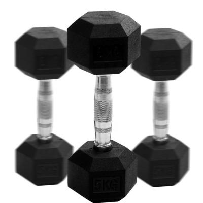 China Weightlifting Adjustable Hex 15 Kg 4kg 50kg Ibs Rubber Plastic Dumbbells for sale