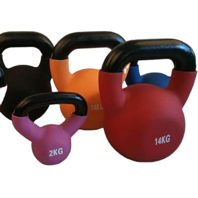 China Eco - Friendly 16kg Gym Bodybuilding Fitness Weight Training Plastic Kettlebell for sale