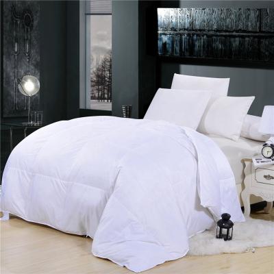 China Warm White Comforter Home Textile All Season Cotton Fabric White Duck Down Duvet Bedding Comforter Comforter for sale