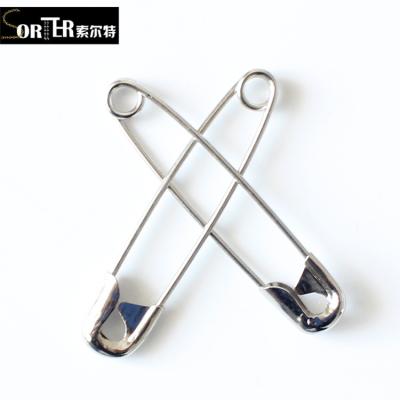 China Wholesale Durable And Cheap Metal Safety Pin With Silver Color For EMK Suit for sale