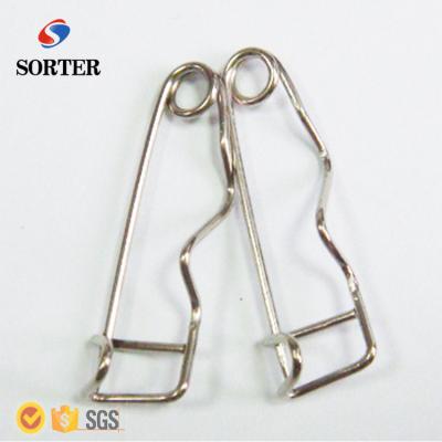 China Metal Crimped Back Pin 25mm Height Z Type Safety Pins Safety Pins for sale