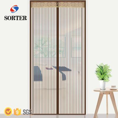 China Wholesale Cheap Decorative Folded Mosquito Nets For Fly Screen Door Curtain for sale