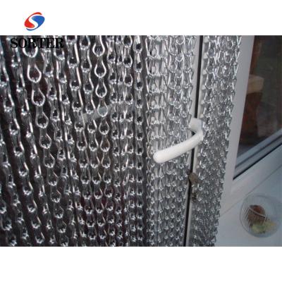 China New Decorative Drapes Metal Link Chain Curtain For Home Divider / Drop Wall for sale