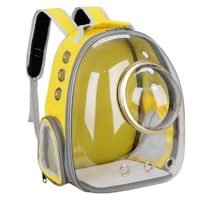 China Travel Approved Breathable Portable Pet Carrier Airline Pet Carrier Backpack Transparent Capsule for sale