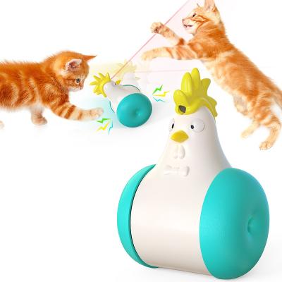 China Sustainable Pet Interactive Funny Simulation Modeling Cute Cat Toys Rolling Puzzle Cat Training Toys for sale