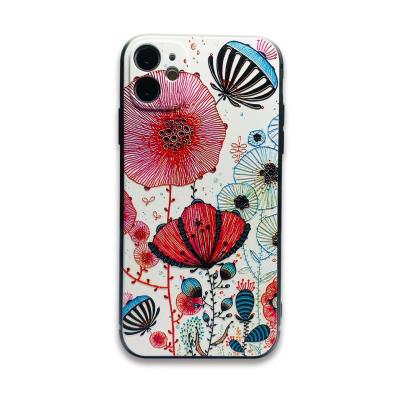 China Luxury Shockproof Embossed Mobile Case Creativity Soft Shell Designer For iPhone 12mini 12 Max Phone 12pro Case for sale