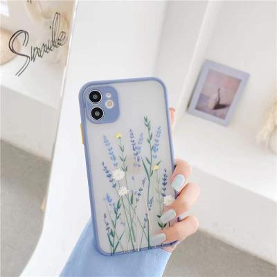 China 2021 Shockproof 3D Flowers Fashion Floral Pattern Hard UV Printing Custom Design Phone Case For Xiaomi POCO X3 Case Cover for sale