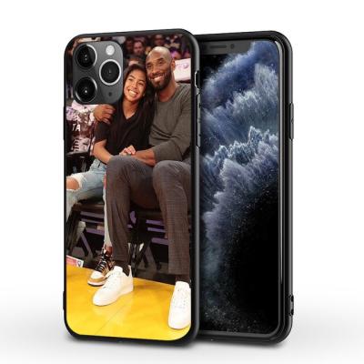 China Back Cover NBA Player Kobe Bryant- and Gianna Mamba Basketball Star Phone Case For iPhone Cell Phone Case for sale