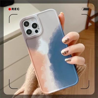 China Anti-drop All Included Soft Shell Contrast Color Mobile Phone Case for sale