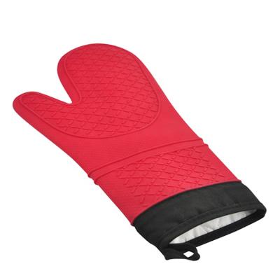 China Contemporary Household Kitchen Silicone Cooking Gloves Silicone Rubber Mitts Kitchenware Silicone Heat Resistant Mitts for sale