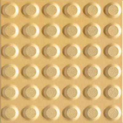 China Rustic Tiles 300X300mm Exterior Tactile Floor Tile Tactile Blind Guide Brick for sale