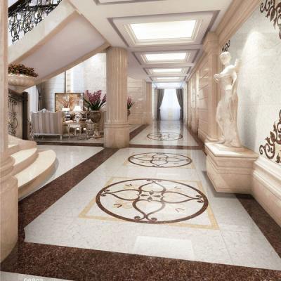 China Modern White Professional Polished Porcelain Floor Tile Price for sale