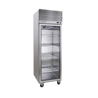 China Single-temperature commercial refrigerator in the restaurant kitchen cabinet vertical air-cooled fridge freezer frizer commercial refrigerator for sale