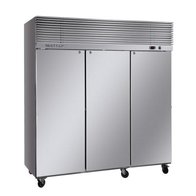 China Commercial Single-temp Freezer Stainless Steel Commercial Refrigerator in Restaurant Kitchen Commercial Freezer Refrigerator for sale