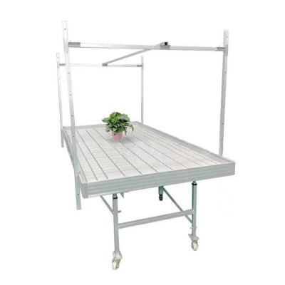 China Greenhouse Seedling Growing Nursery Supplies Water Collection Tray ABS Plastic Ebb And Flow Rolling Benches From China for sale