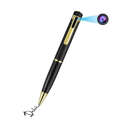 China New Vandal Proof Portable Mini Spy Hidden Camera Pen Camera HD 1080P VCR Surveillance Business Pen With Voice Recorder for sale