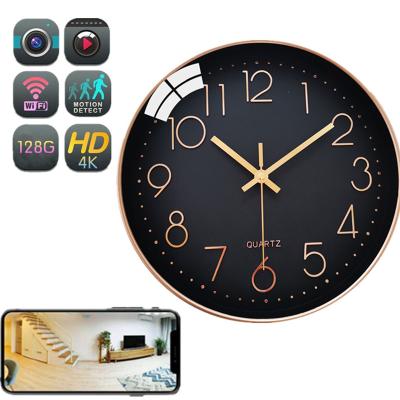 China Vandal Proof Multi Color to Choose Mini HD 4K/2K/1080p Hidden Camera by Home Security Spy Camera IP wifi CCTV Wall Clock for sale