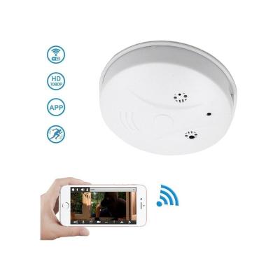 China Mini Pinhole Digital Smoke Detector CCTV Camera Full HD Vandal Proof WIFI 1080P P2P Network Spy Mini IP Camera Wifi Camera for sale