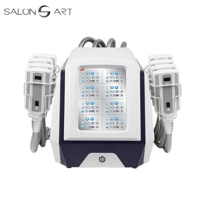 China 2022 Hot Sale 6 Cryo Cryolipolysis Face Lift Handles Fat Loss Cooling Slimming Machine for sale