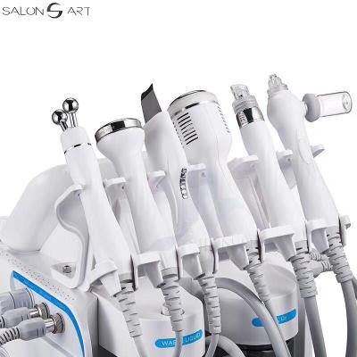 China Skin Tightening European Best Selling 6 in 1 Deep H2O2 Skin Mualtifuctional Face Care Cleansing Machine with 5 Bottles for sale