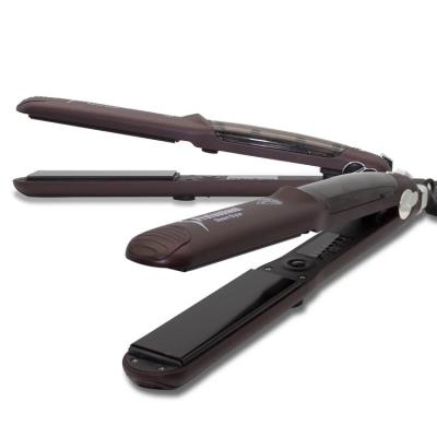 China Highest standard ceramic steam hair straightener for salon use for sale