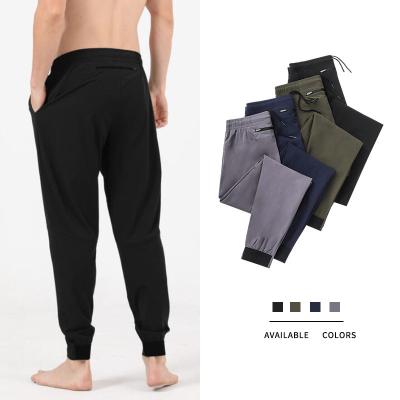 China Anti-Wrinkle Mens Joggers Pants Casual Mens Trousers Custom Cotton Jogging Sweatpants for sale