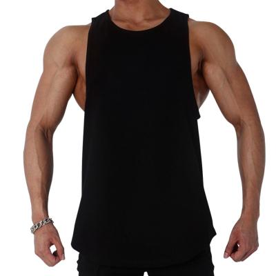 China 2022 Summer Men's QUICK DRY Sports Fitness Vest Printed Loose Breathable Sleeveless Vest Training Running for sale