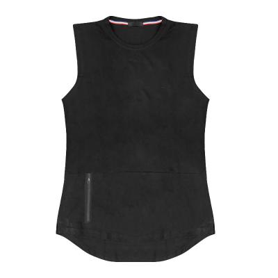 China QUICK DRY Sleeveless Gym Summer Solid Color Running Vest Sports For Men Fitness Vests Cotton Tank Tops for sale