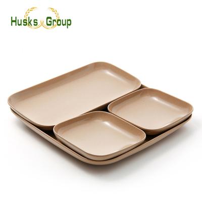 China Natural Viable Profession Bagasse Dish Set for sale