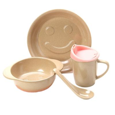 China Guaranteed Viable Quality Rice Husk Fiber Unique Tableware for sale